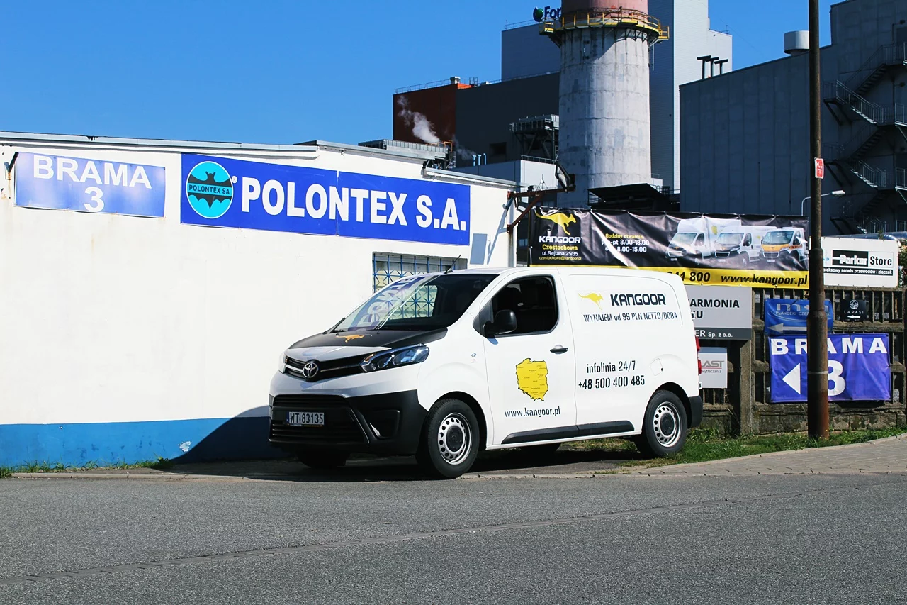 wypożyczania aut dostawczych Częstochowa