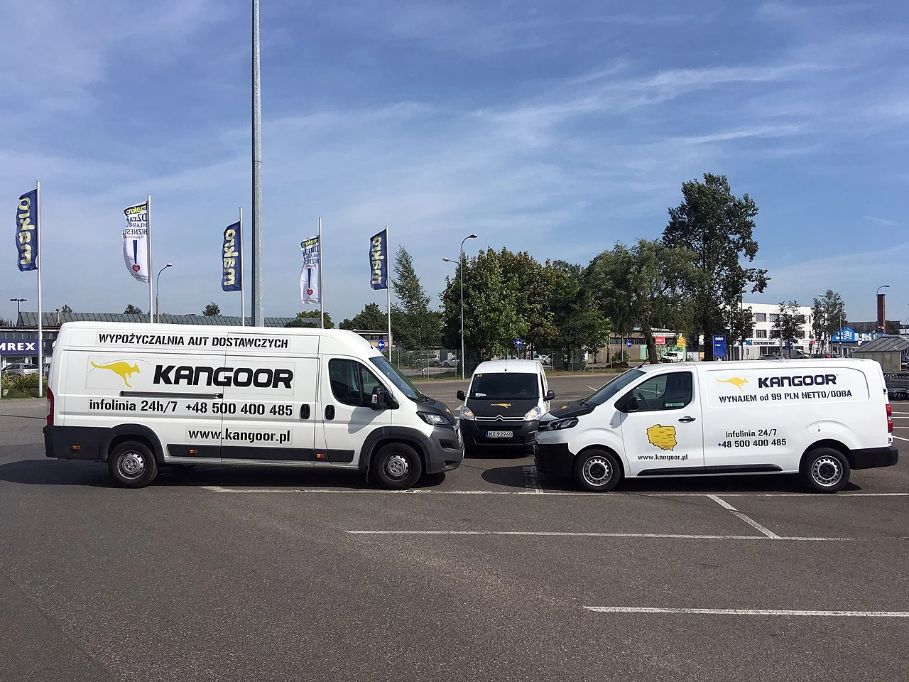 wypożyczalnia aut dostawczych w Olsztynie