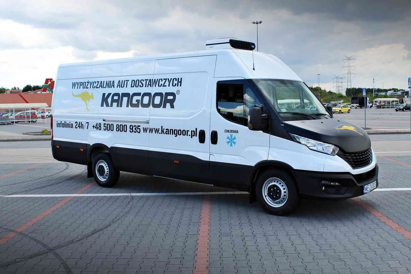  samochód z chłodnią