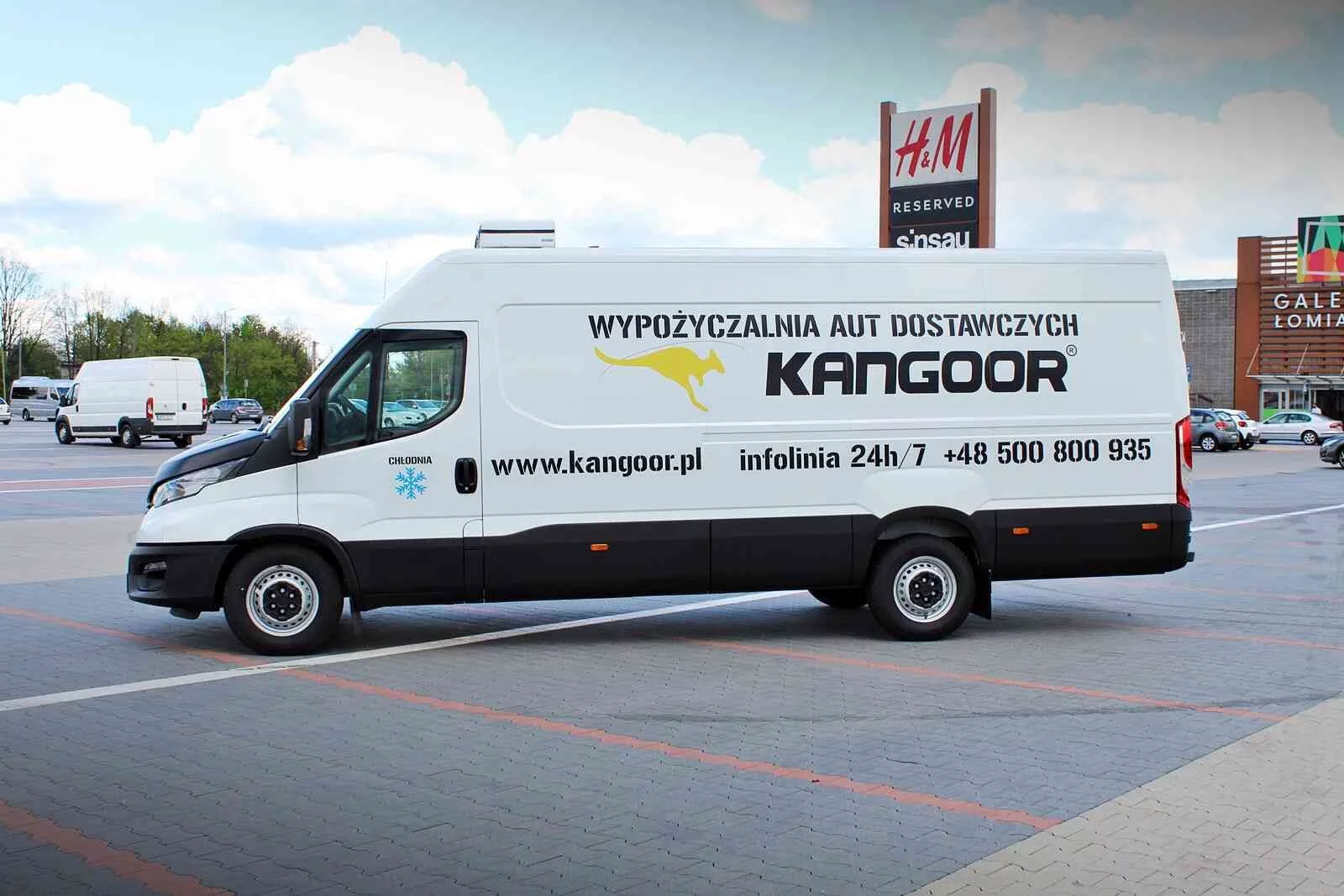 samochody ciężarowe chłodnie